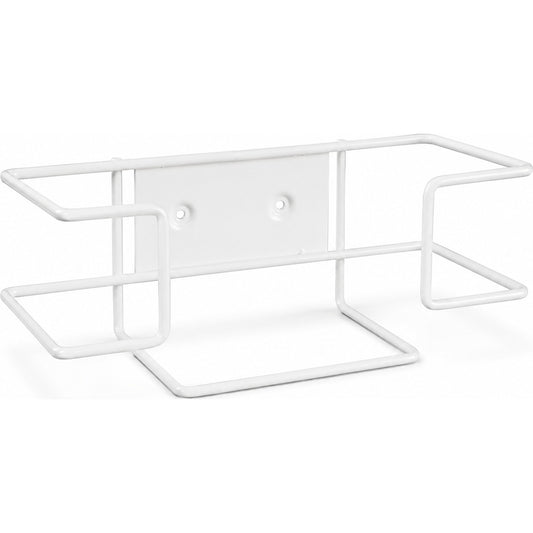 Medgluv SureFit Wire Glove Box Holder - White Enamel-Coated Steel