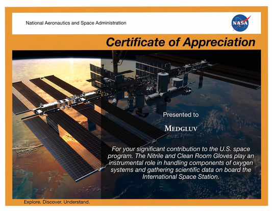 NASA Recognition for Medgluv