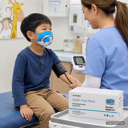 Medgluv Kids Procedure Ear-Loop Masks - Fun Characters