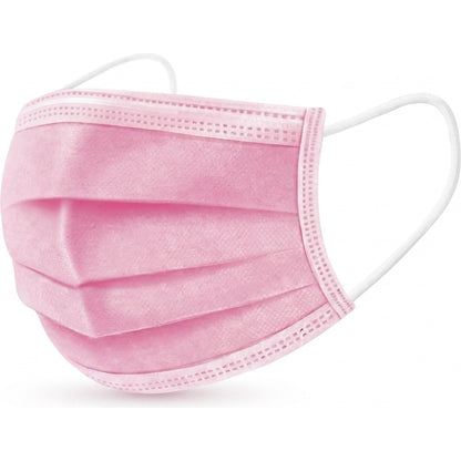 Medgluv NeuMask Pink Procedure Ear-Loop Masks