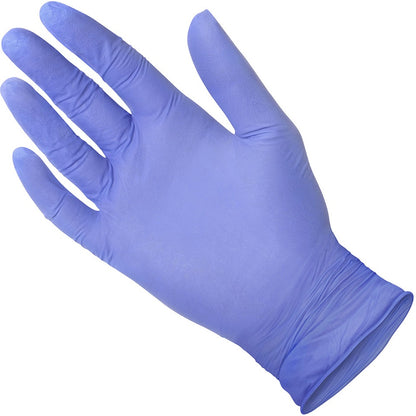 Medgluv NitraCare 100 Violet Blue Nitrile Exam Gloves - 3.5 mil Powder-Free