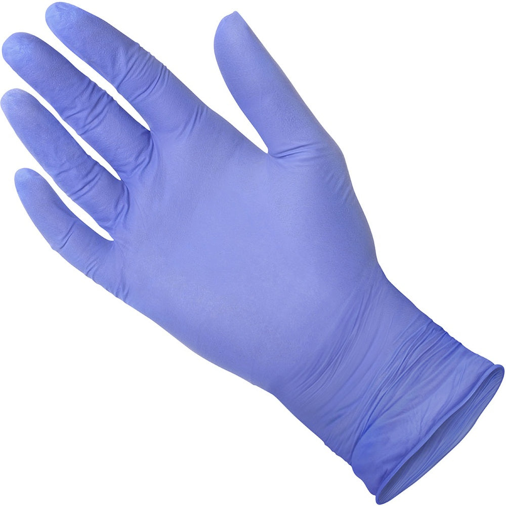 Medgluv NitraGrip 300 Teal Blue Nitrile Exam Gloves - 3.1 mil Powder-Free