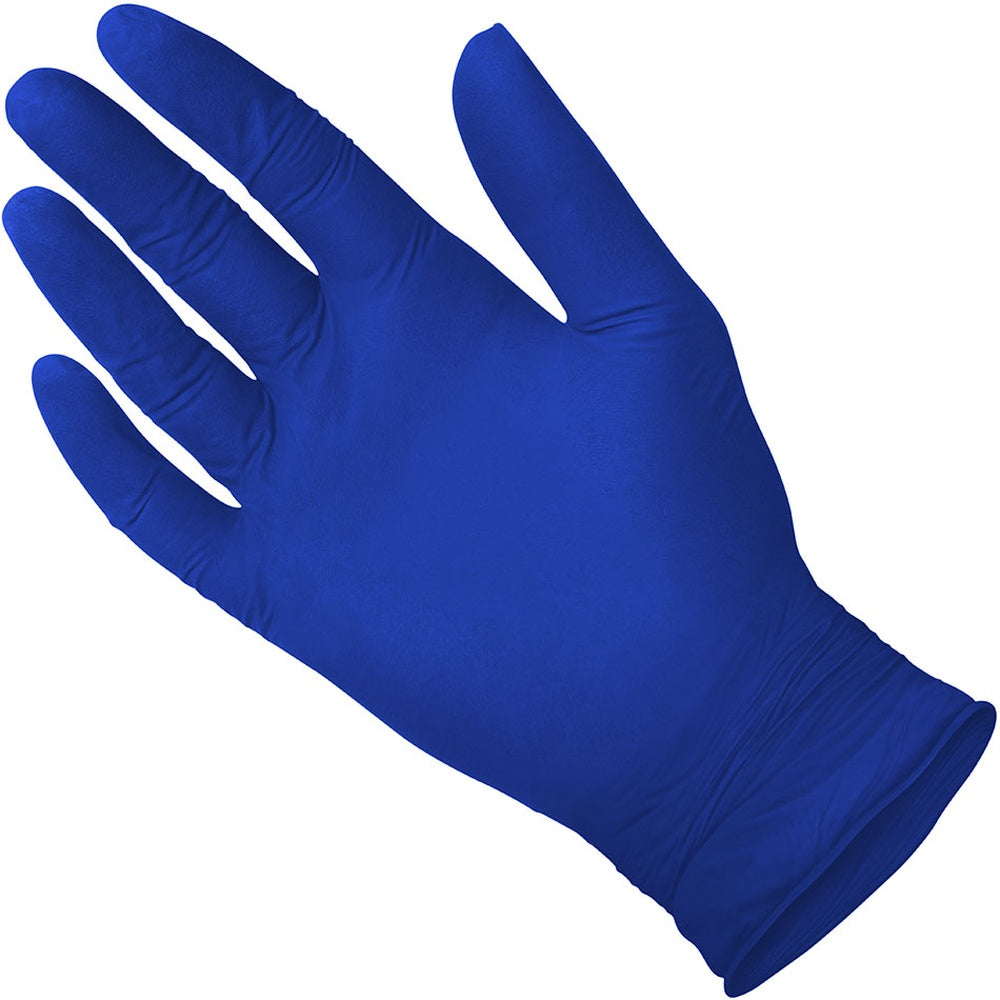 Medgluv NitraSoft 250 Cobalt Blue Nitrile Exam Gloves - 3.6 mil Powder-Free