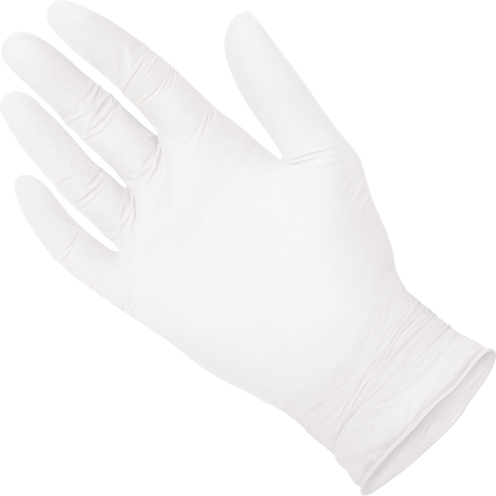 Medgluv NitriSkin White Nitrile Exam Gloves - 3.5 mil Powder-Free